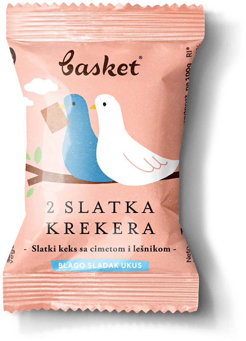 Slatki keks cimet lesnik Basket 25g-slika