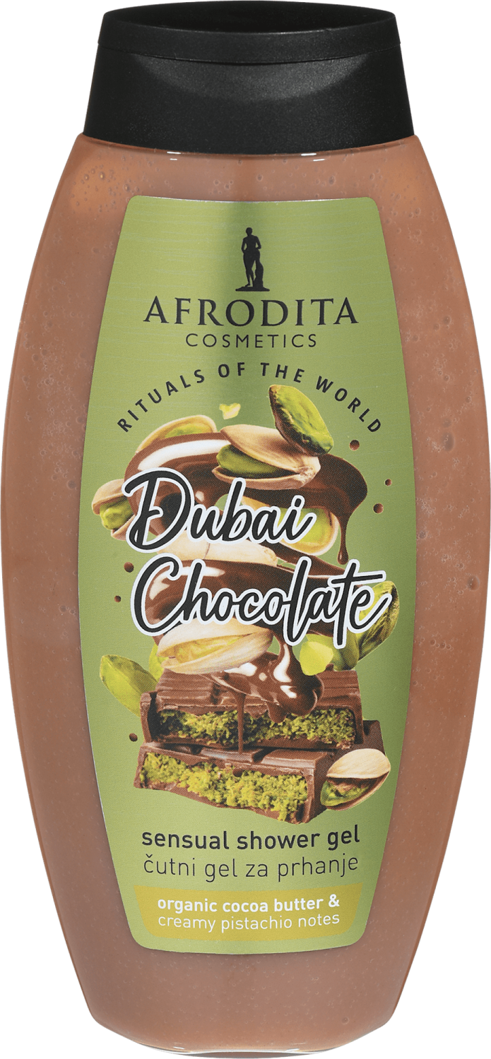 Gel za tus.Dubai Choc.Afrodita250ml-slika