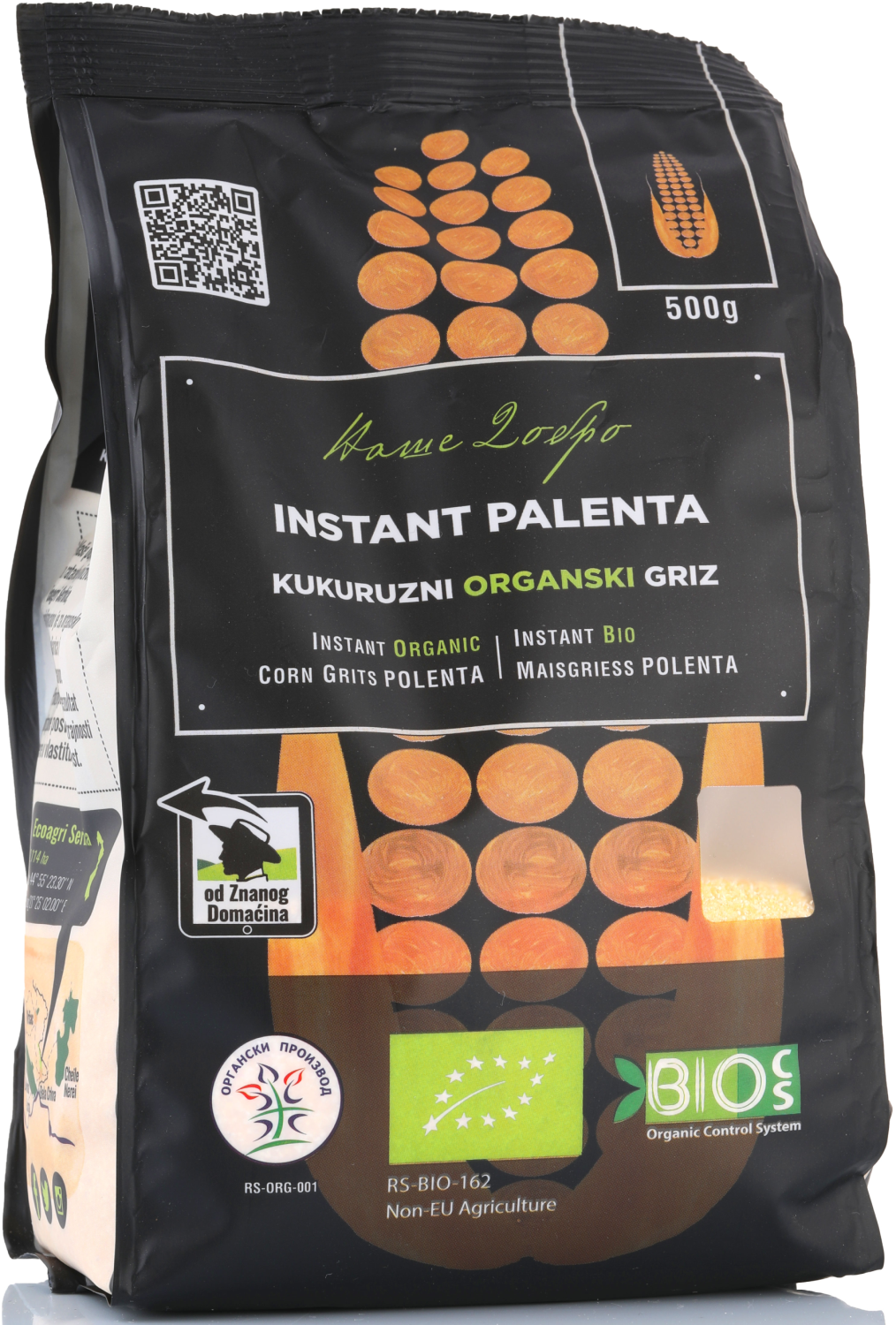 PALENTA ORG INST KUKURUZNA 500G ND-slika