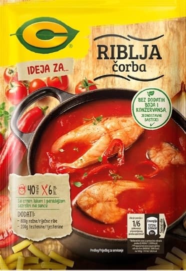 ZAČIN C IDEJA 75G ZA RIBLJU ČORBU-slika