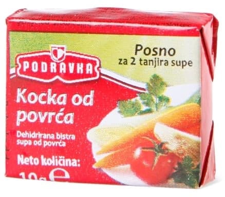 Supa PODRAVKA kocka povrćna 10g-slika