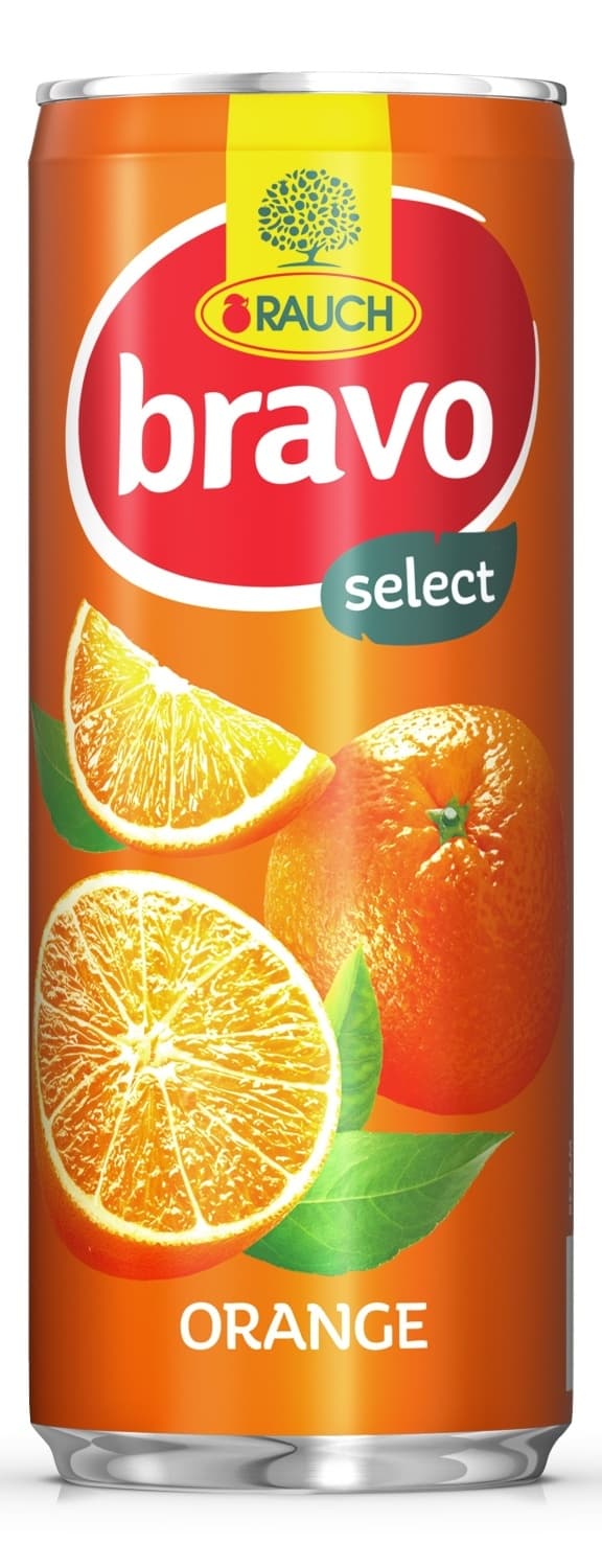 Voćni sok BRAVO Rauch pomorandža 250ml-slika