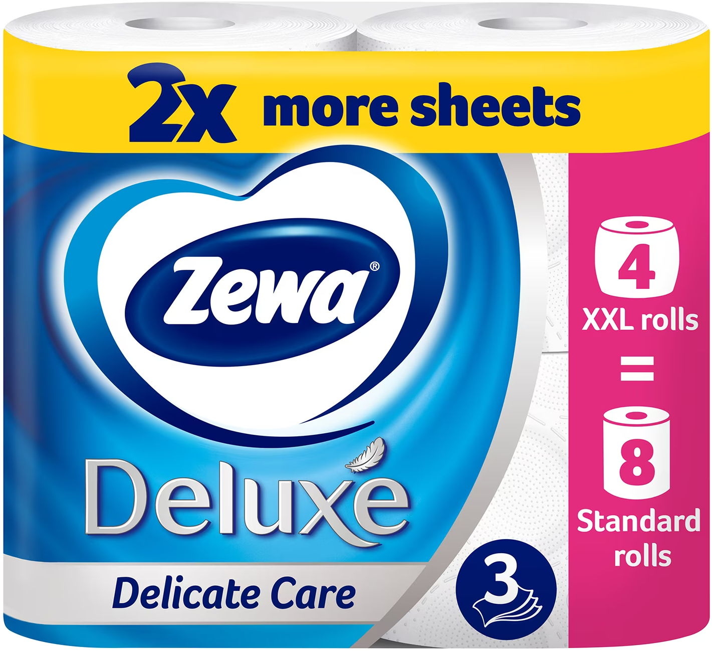 TP DELUXE DELICAT CARE XXL 4/1 ZEWA-slika