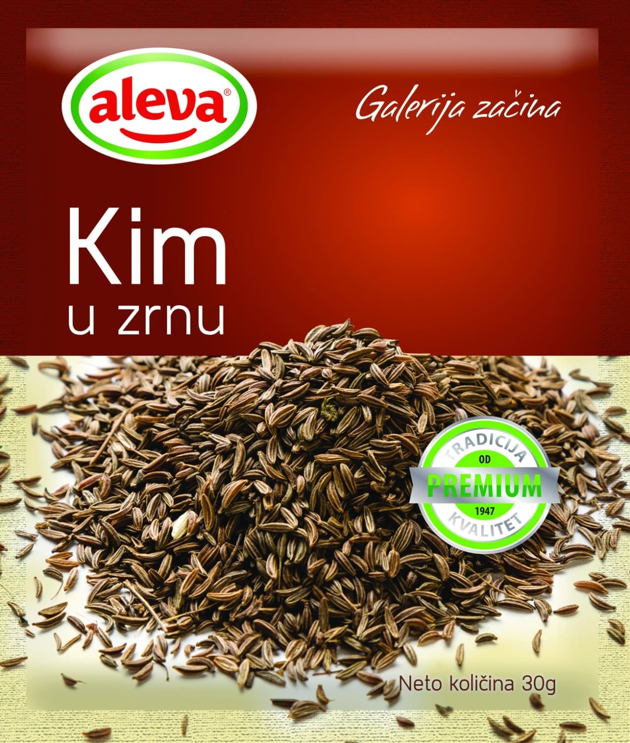 ALEVA kim u zrnu 30g-slika