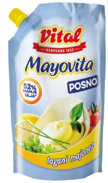 Majonez MAYOVITA light 270g-slika