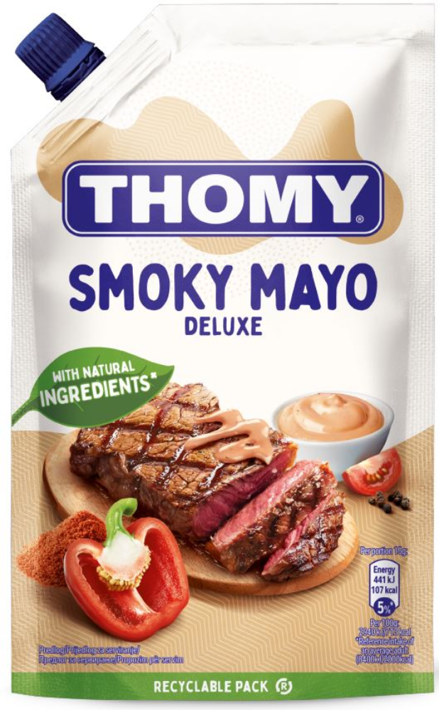 Majonez THOMY Smoky mayo deluxe doypack 220g-slika