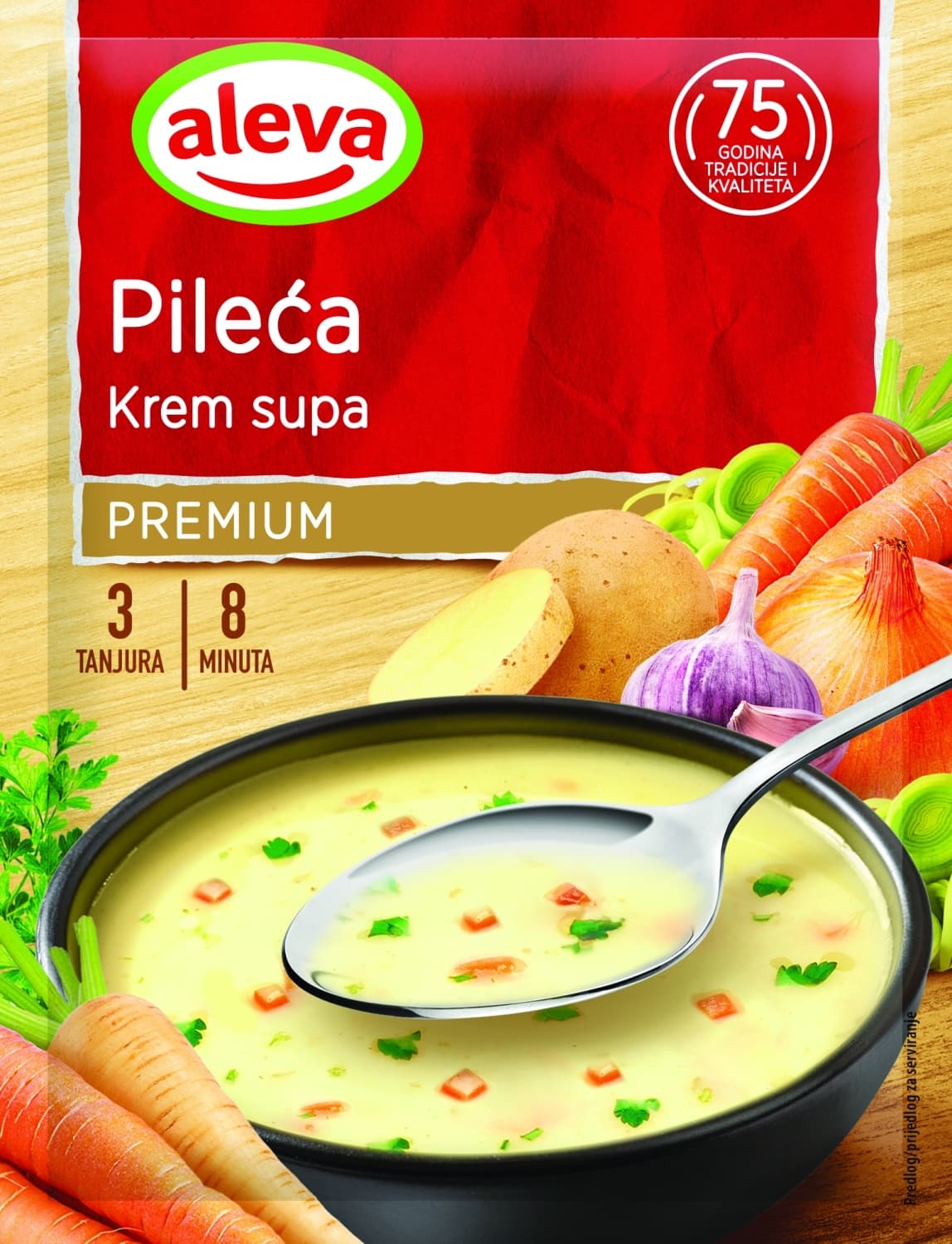 Supa ALEVA krem pileća 49g-slika