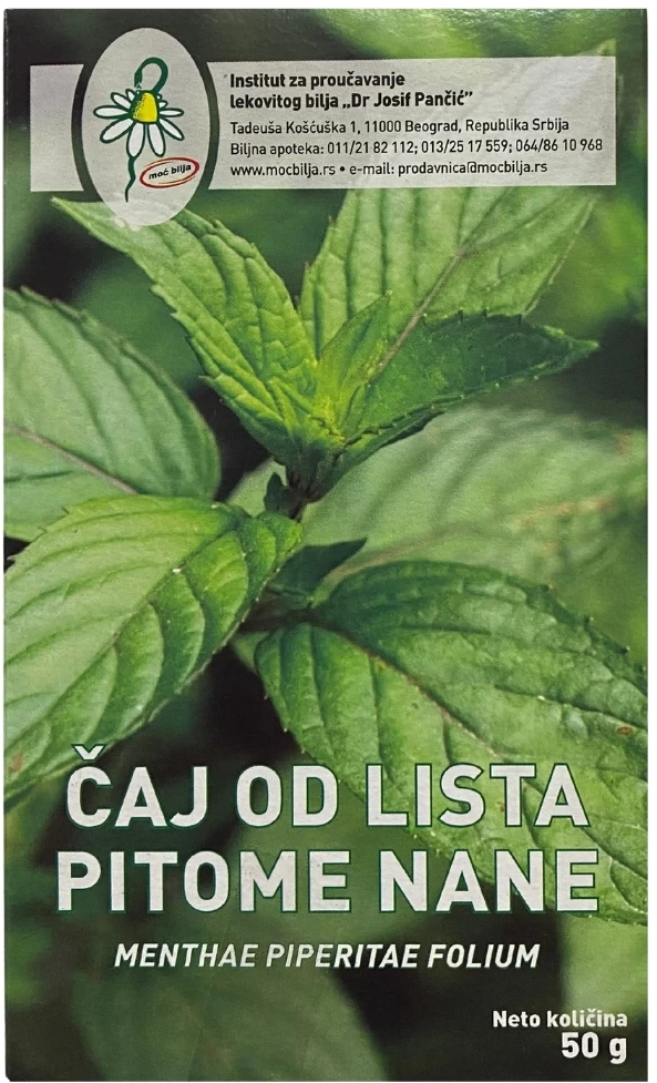 Caj od lista pitome nane 50g-slika