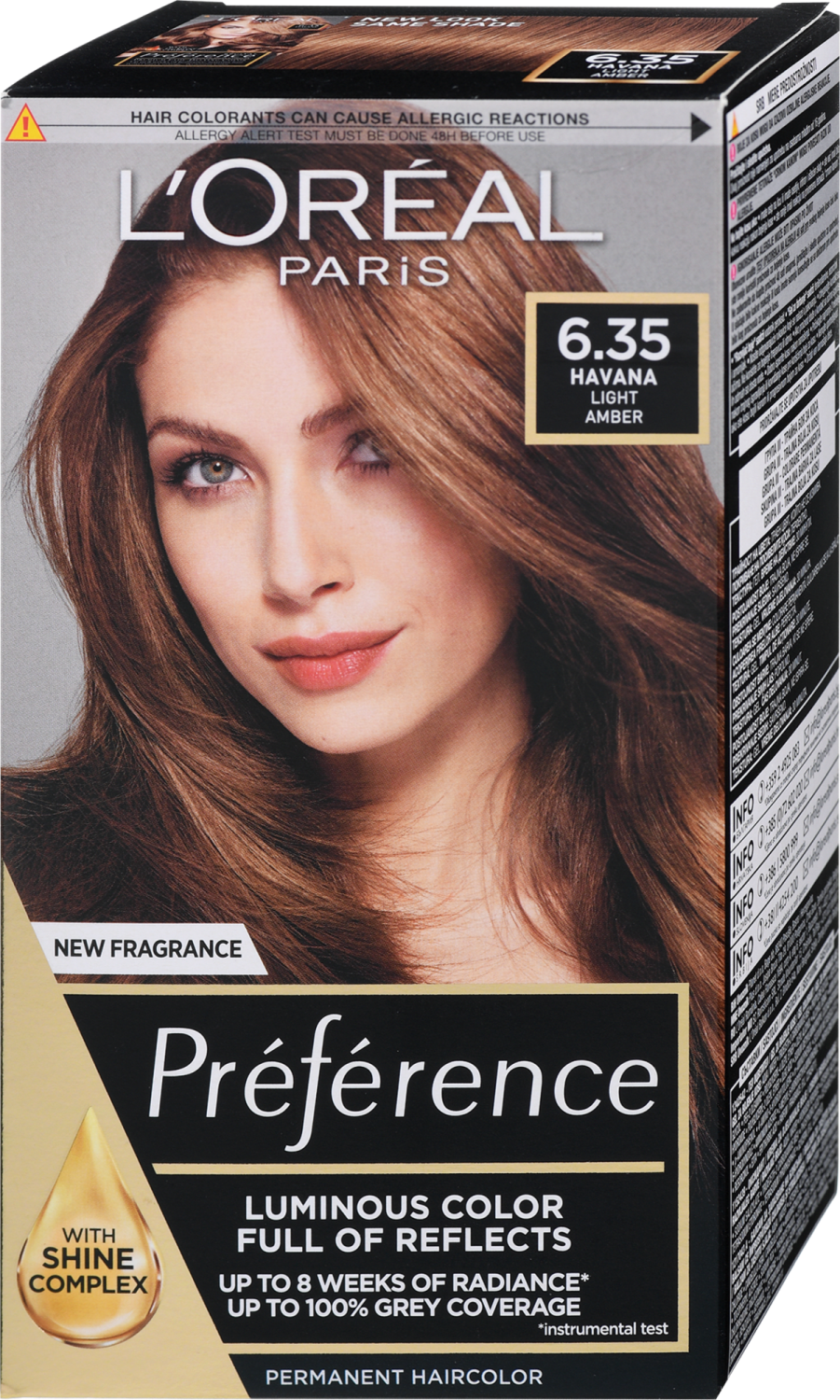 L'OREAL Preference farba za kosu 6.35 light amber-slika