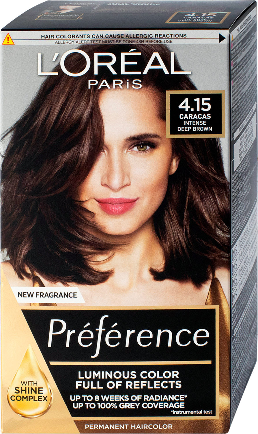 L'OREAL Preference farba za kosu 4.15 caracas deep brown-slika