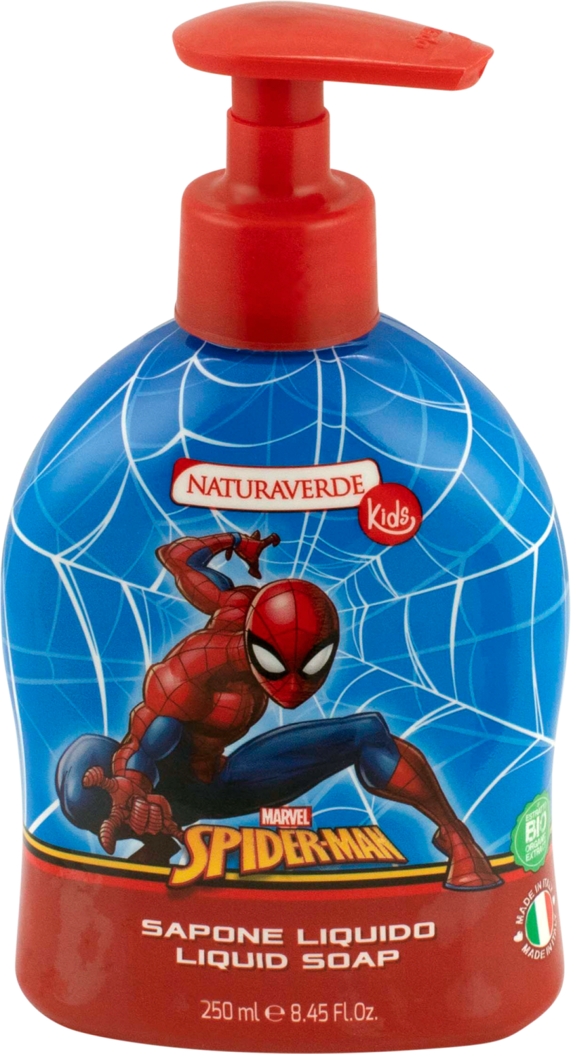 Dečiji sapun NATURAVERDE Spiderman 250ml-slika
