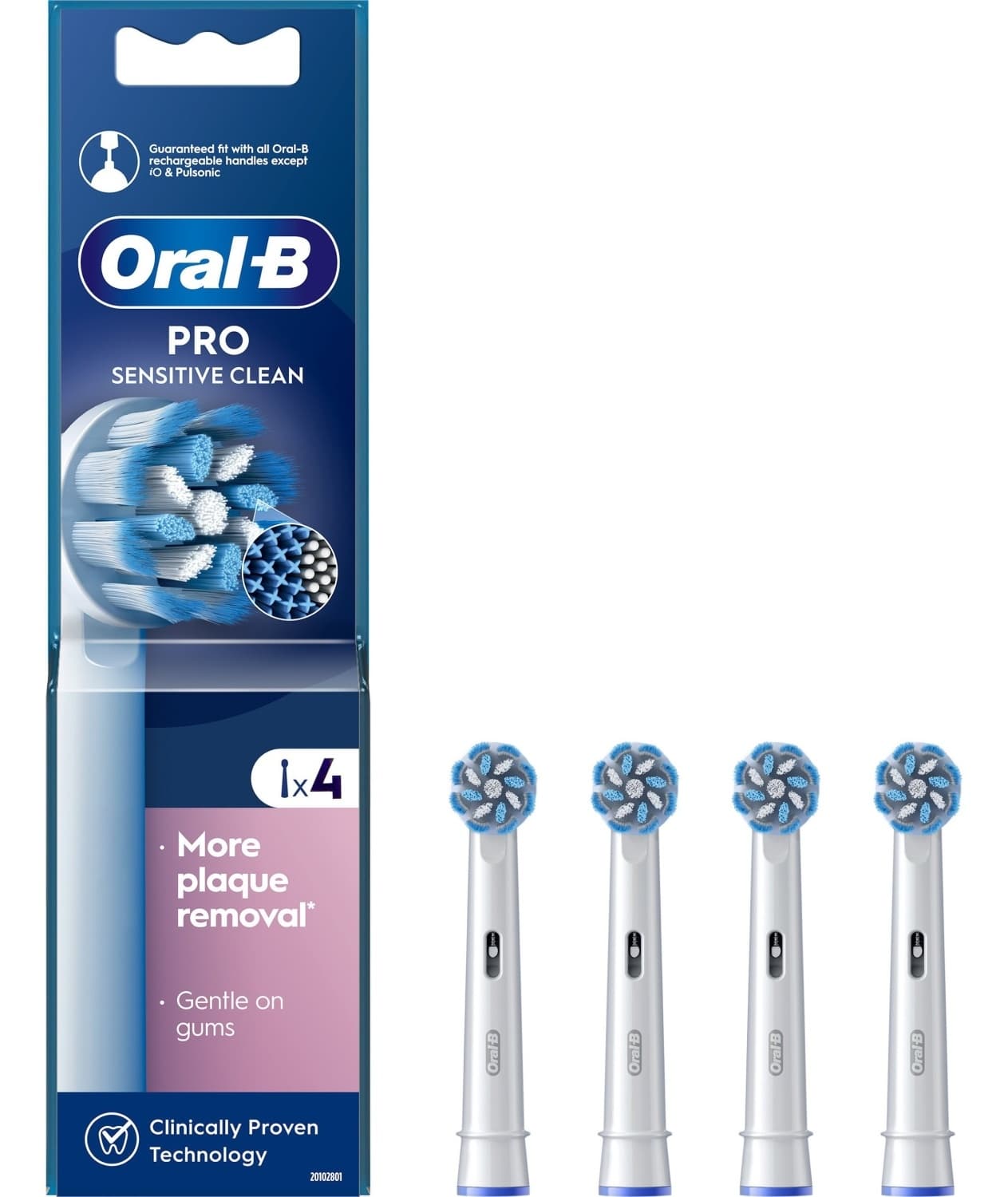 ORAL B Sensitive clean električna četkica 1kom + 4 nastavka-slika