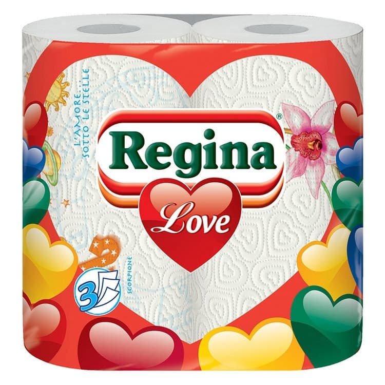 Ubrusi Love troslojni papirni Regina 2/1-slika