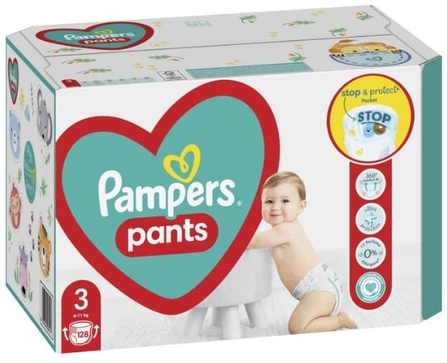 PAMPERS pelene Pants MB 3 128kom-slika
