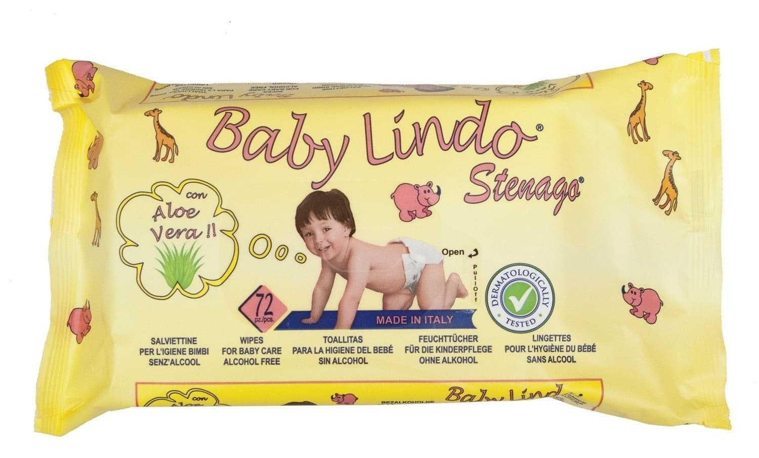 Maramice vlazne Stenago Baby Lindo 72X2-slika