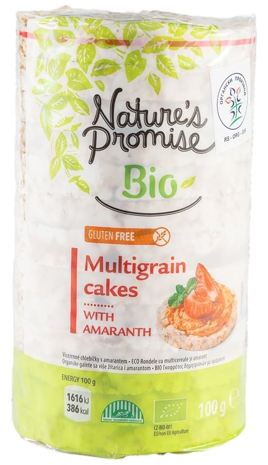 Pirinčane galete NATURE'S PROMISE Bio žitarice 100g-slika