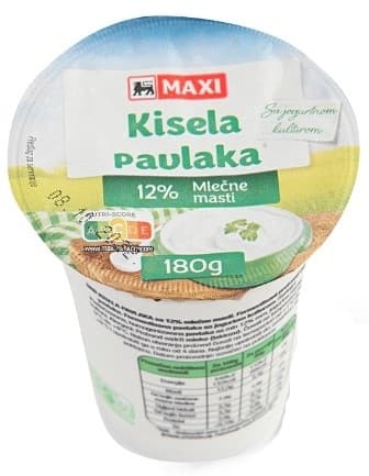 Kisela pavlaka PREMIA 12%mm 180g-slika