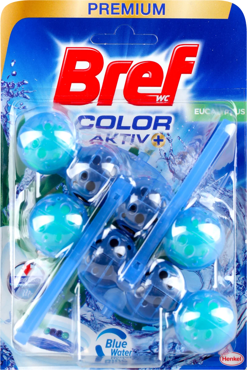WC osvez.Bref Blue Act.Eucalipt.2x50g-slika