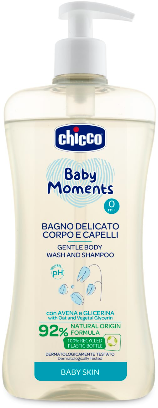 Kupka/sampon BM normal 2u1 Chicco 500ml-slika
