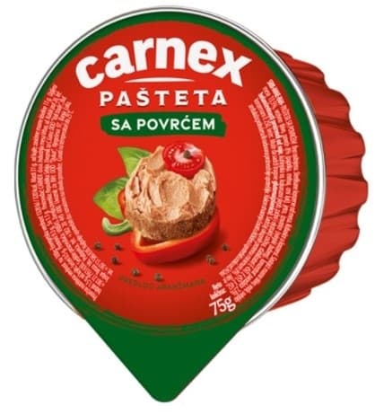 Pašteta CARNEX sa povrćem 75g-slika