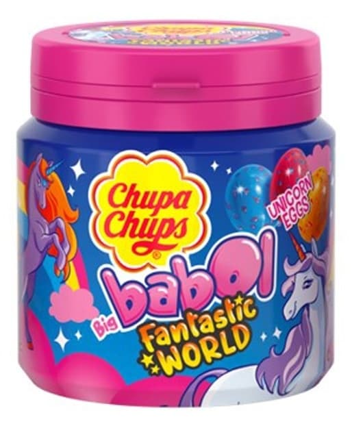 Žvaka CHUPA CHUPS Big babol fantastic world 5g-slika
