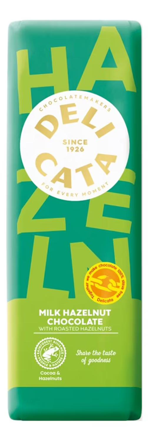 Cokolada mlecna lesnik Delicata EDH 100g-slika