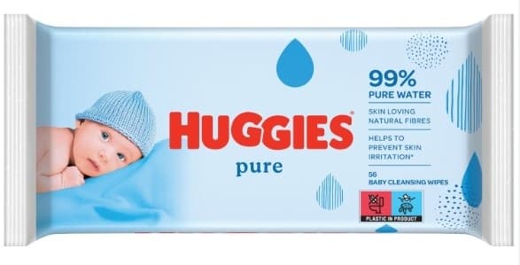 V.maramice Huggies Pure 56kom-slika