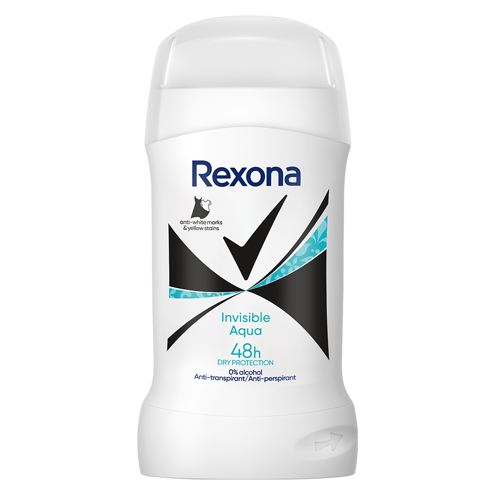 Stik REXONA invisible aqua 40ml-slika
