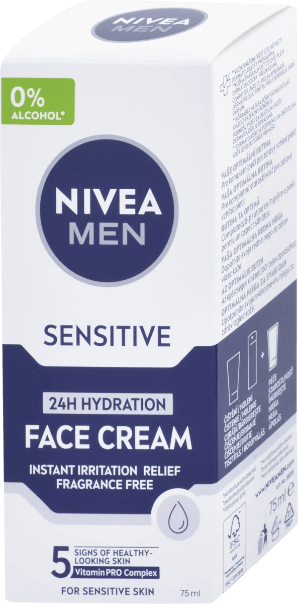 Krema za lice Men Sensitive Nivea 75ml-slika