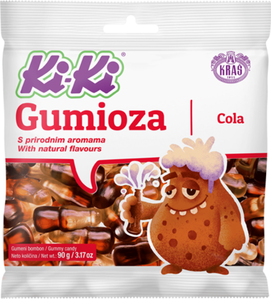 Gumene bombone KRAŠ Kiki cola 90g-slika