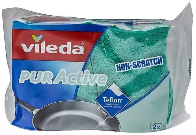 Sunđer za pranje suđa PurActive 2/1 Vileda-slika