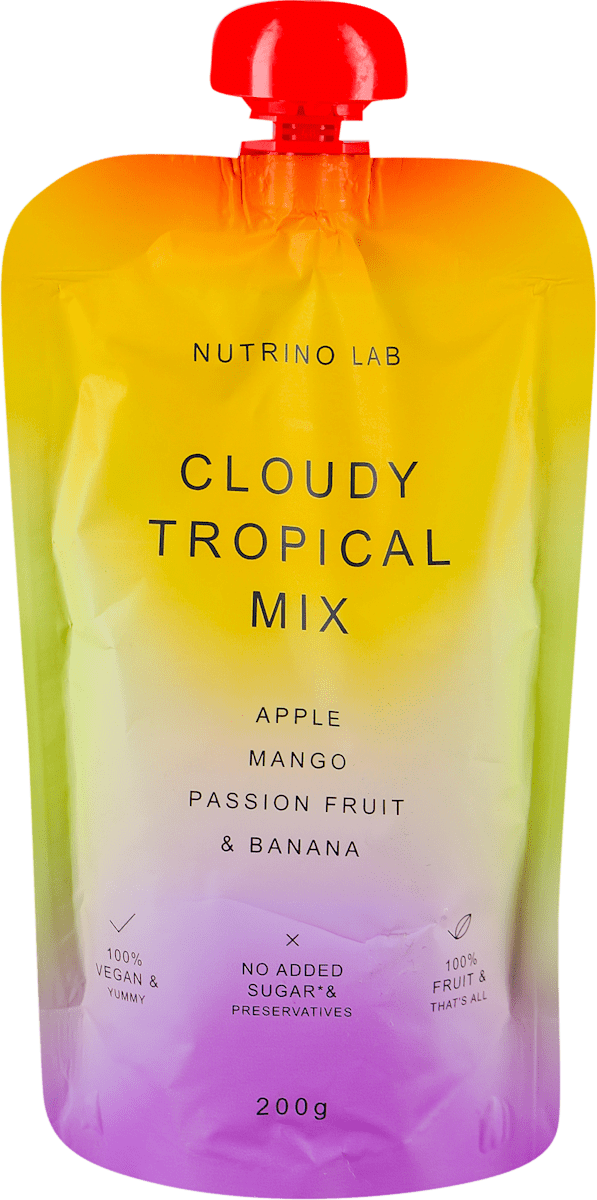 NUTRINO Lab cloudy voćni pire tropical mix 180g-slika