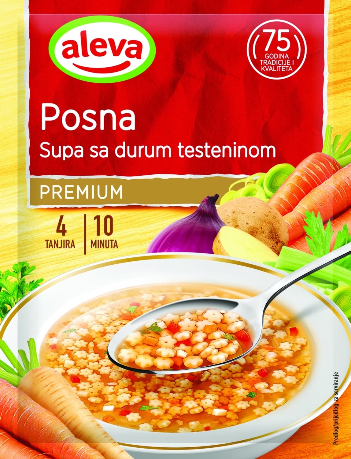Povrtna bistra supa posna 50g-slika