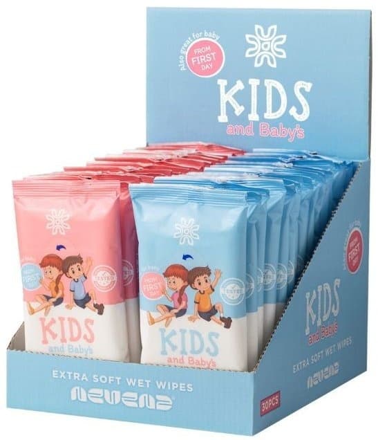 Vlažne maramice NEVENA kids 15kom-slika