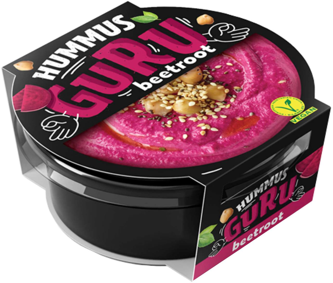 Hummus cvekla GURU 180g-slika