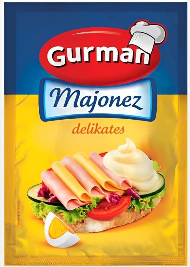 Majonez GURMAN delikates 90g-slika