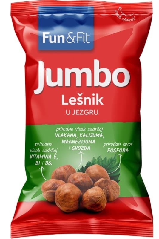 JUMBO lešnik sirovi 75g-slika