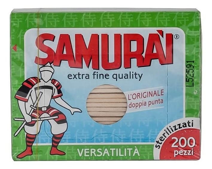 Samurai čačkalice okrugle bambus 200/1-slika
