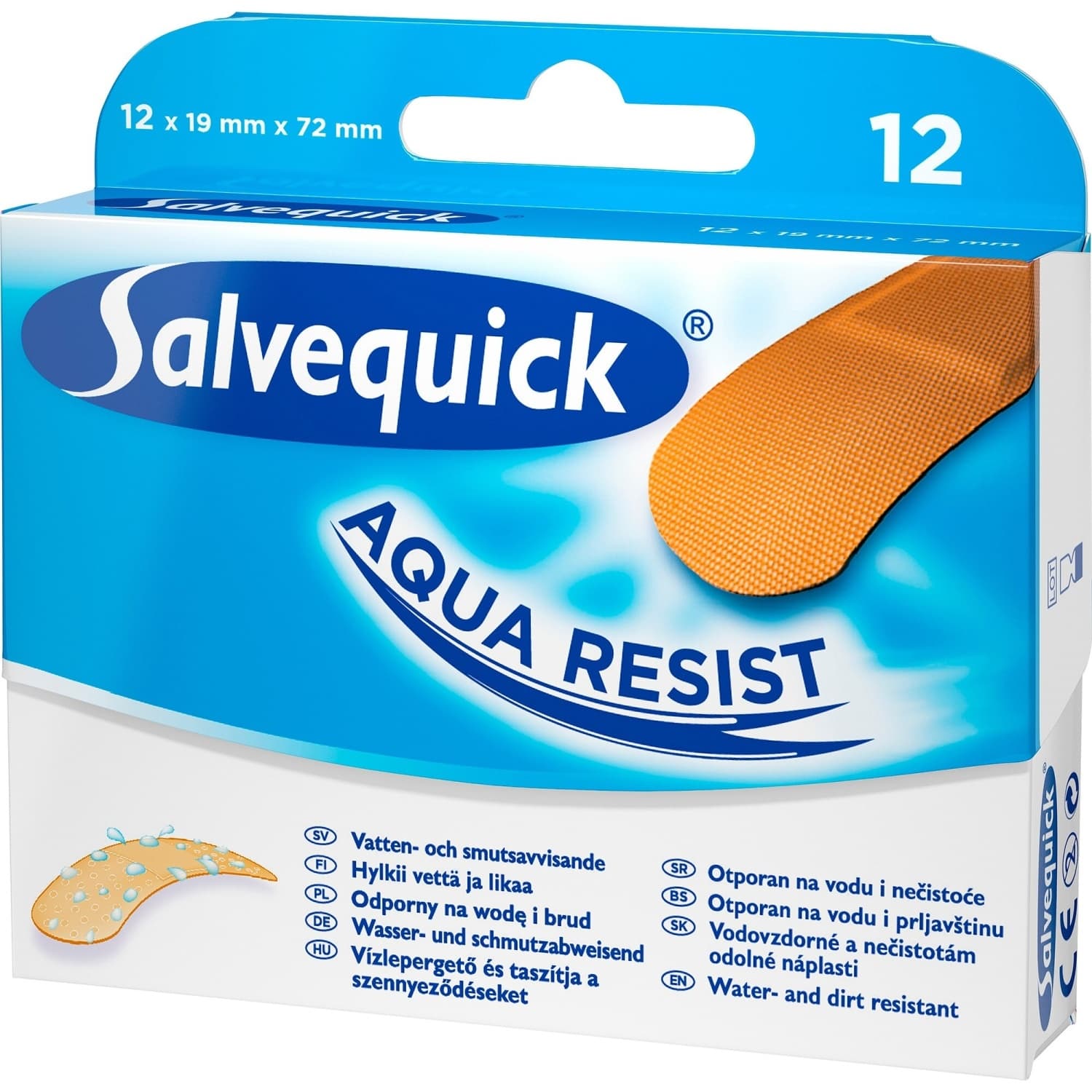 Flaster AQUA RESIST MEDIUM 1 VELICINA 12KOM.-slika