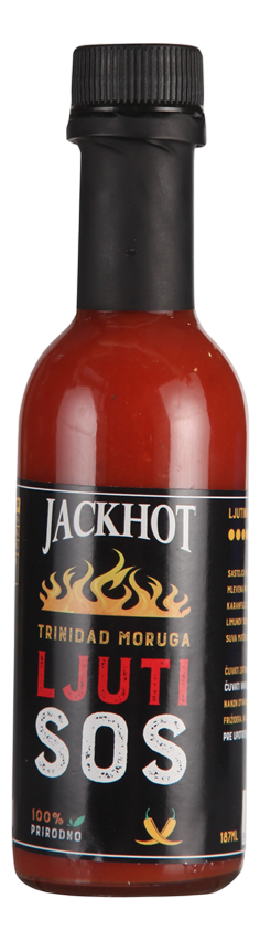 Sos JACKHOT Trinidad moruga ljuti 187ml-slika