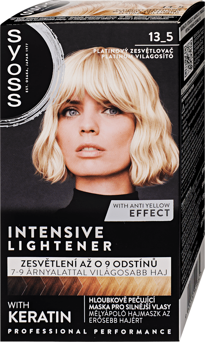 BOJA ZA KOSU SYOSS 13-5 PLATINUM LIGHTENER-slika