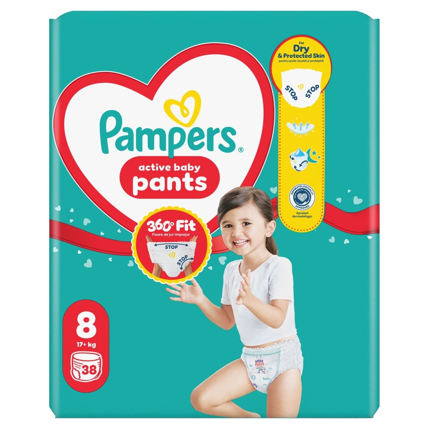 PAMPERS pelene pants GP 8 38kom-slika