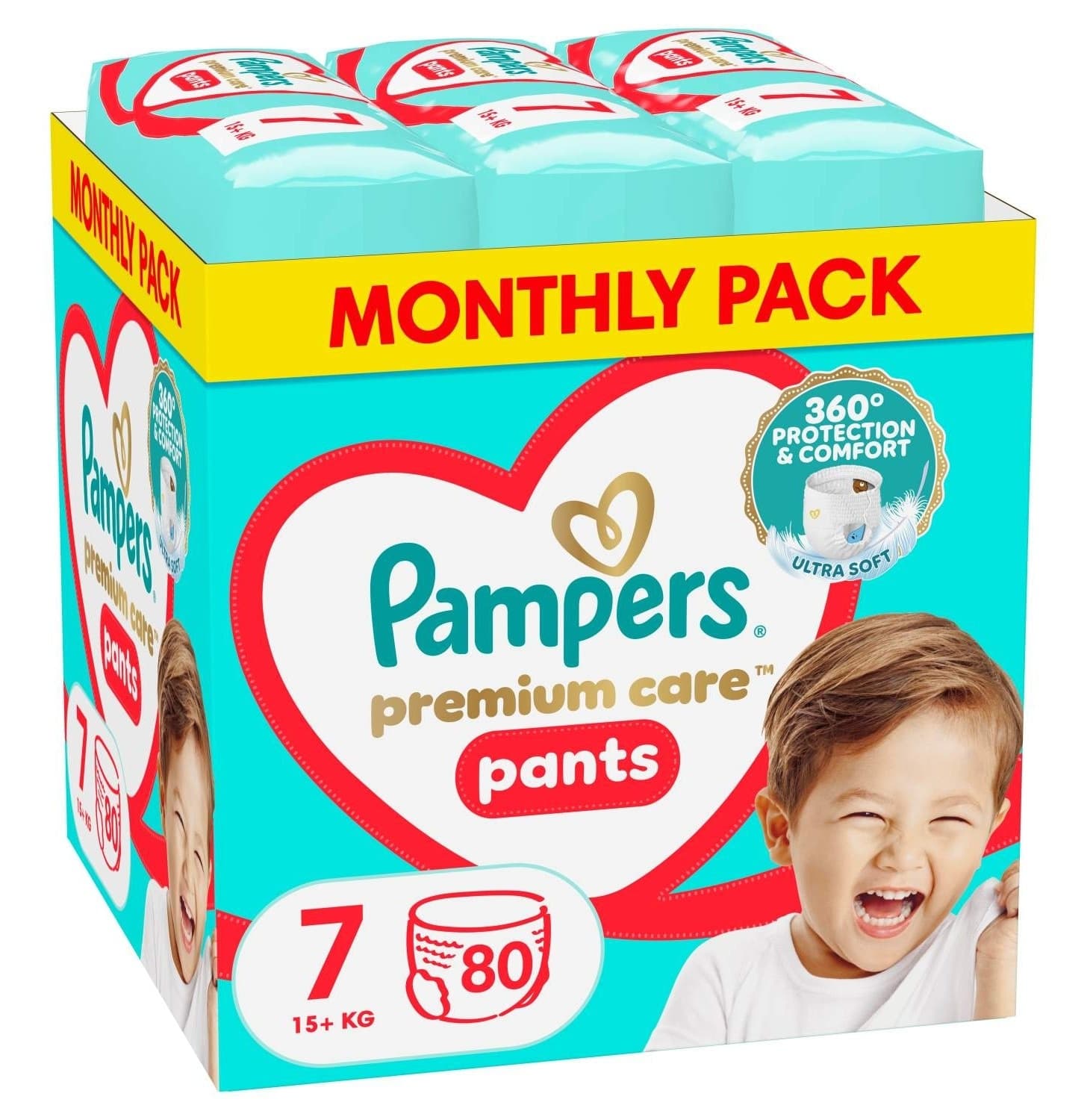 PAMPERS pelene premium care pants 7 80kom-slika