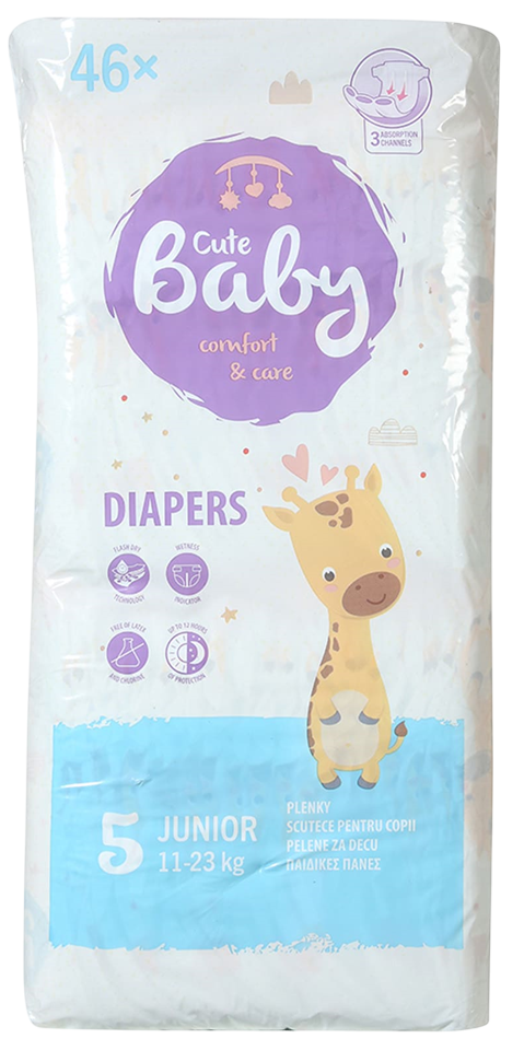 Pelene Junior 5 11-23kg Cute Baby 46/1-slika