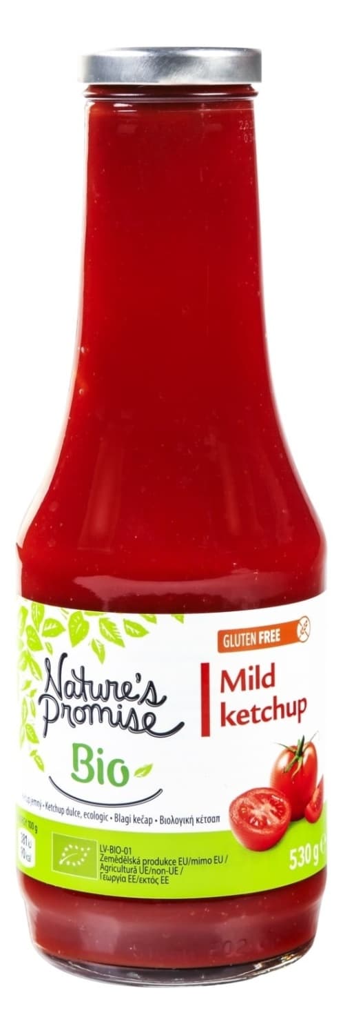 Kečap NATURE'S PROMISE Bio blagi 530g-slika