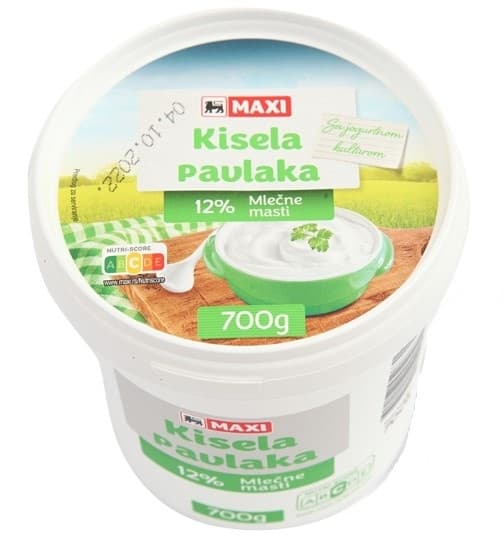 Kisela pavlaka PREMIA 12%mm 700g-slika