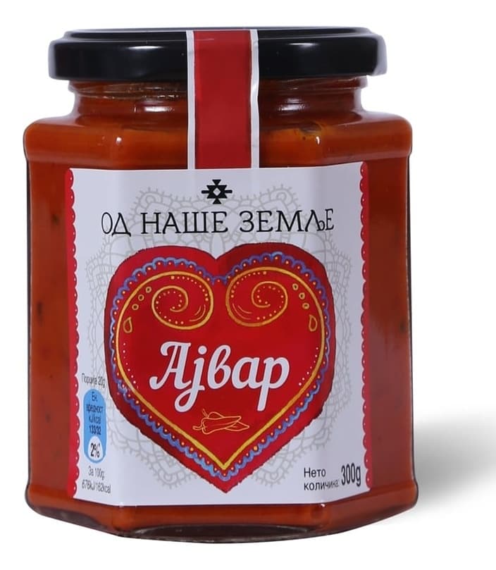 Ajvar OD NAŠE ZEMLJE domaći 300g-slika