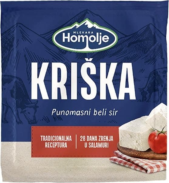 Beli sir MLEKARA HOMOLJE kriška 200g-slika