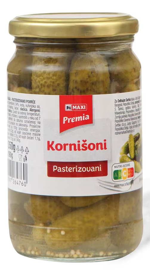 KornišonI MAXI I klasa 350g-slika