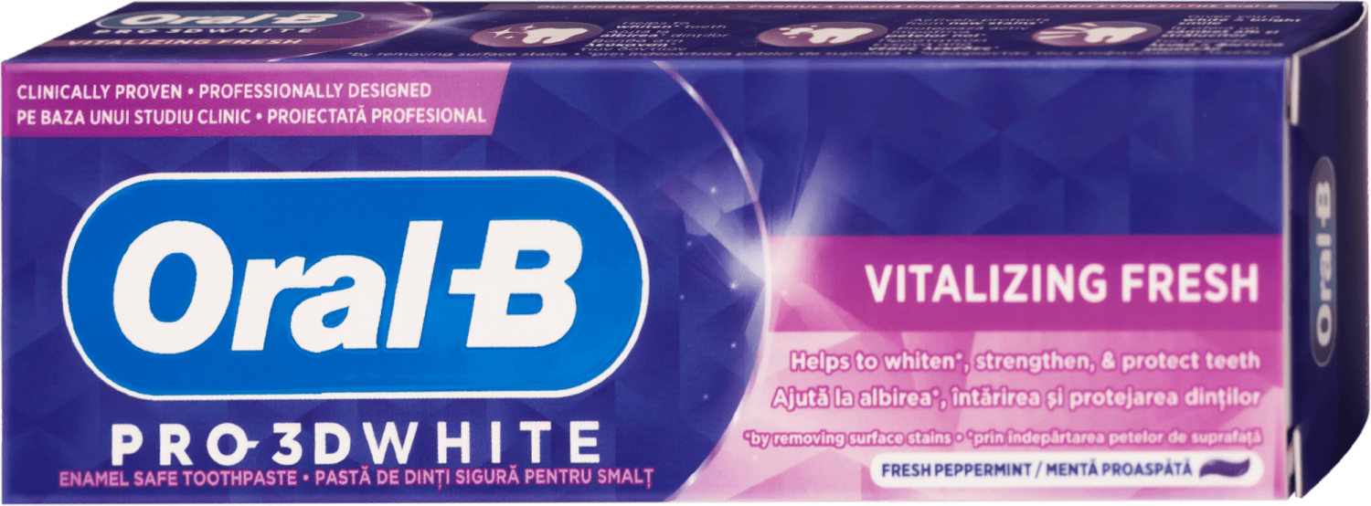 Pasta Pro 3DW VitFresh Oral B 75ml-slika